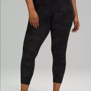 Lululemon align tan camo leggings sz 6